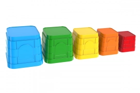 Пирамидка - матрешка квадратная: набор пасочек Замок 5385 Технок