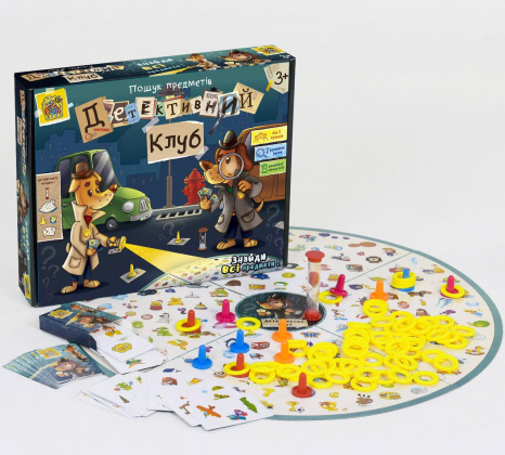 Настільна гра "Детективний клуб" 54054  Fun Game