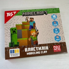 Пластилін 540662 10 кол., 200г "Minecraft" Yes