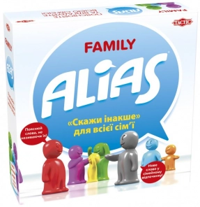 Настільна сімейна гра "Сімейний Еліас" Family Alias 54336 Tactic
