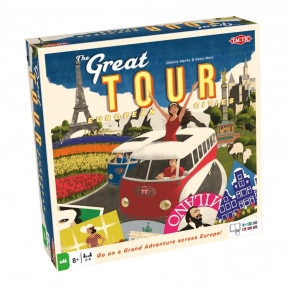 Настільна гра Чудова подорож, (The Great Tour: European Cities), Tactic, 55402)
