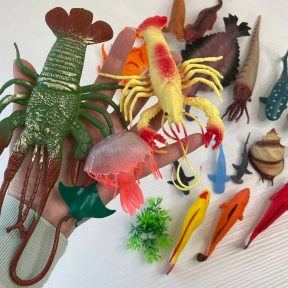 Набір тварин морські мешканці, 21 елемент, у пакеті 559-231 A