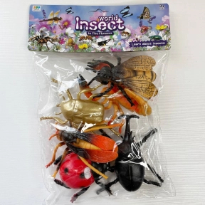 Фігурки жуки, 6шт. у пакеті 28*21 см, 559-478A