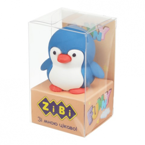 Точилка  ZiBi 5597 пластик. 1 відділ. PENGUIN