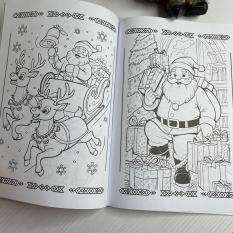 Розмальовка товста 56204 Merry Christmas 24аркуші А4