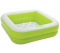 Бассейн надувной квадратный салатовый Intex 57100