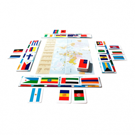 Настільна гра "Прапори світу" 58139 Tactic