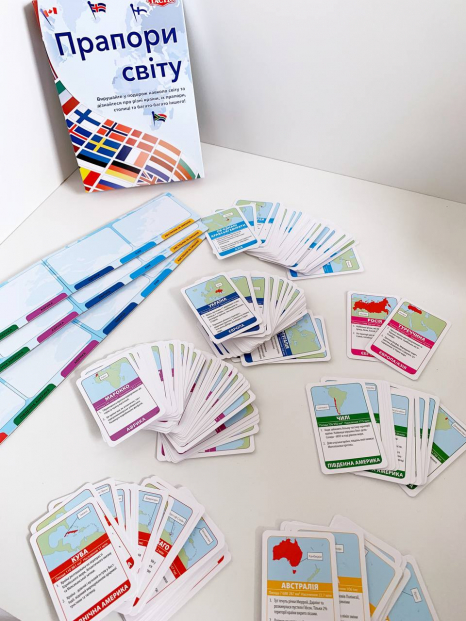 Настільна гра "Прапори світу" 58139 Tactic