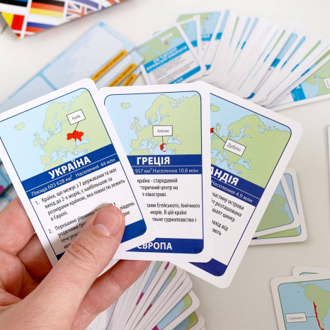 Настільна гра "Прапори світу" 58139 Tactic