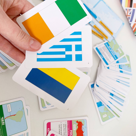 Настільна гра "Прапори світу" 58139 Tactic