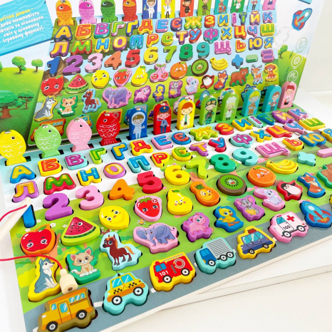 Мультифункціональний сортер Розумна Дошка 58327