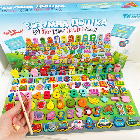 Мультифункціональний сортер Розумна Дошка 58327