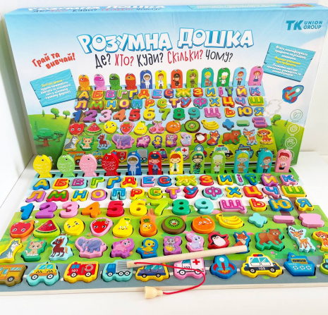 Мультифункціональний сортер Розумна Дошка 58327