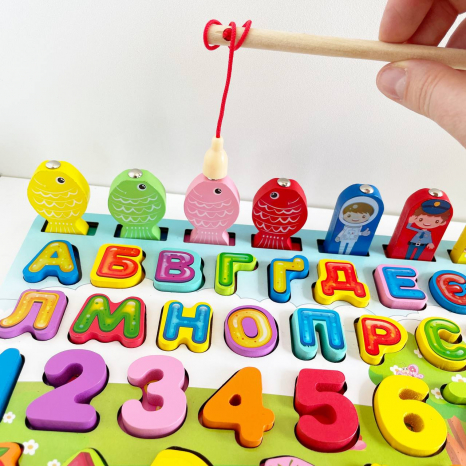 Мультифункціональний сортер Розумна Дошка 58327