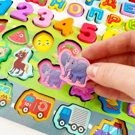 Мультифункціональний сортер Розумна Дошка 58327