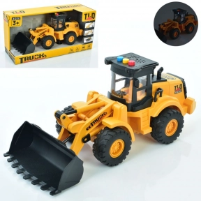 Детская игрушка Трактор инерционный с ковшом (Бульдозер, погрузчик), 584-3