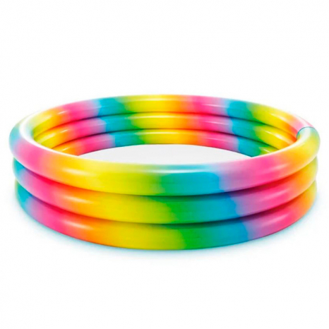 Бассейн надувной детский Веселкове омбре 58439 Intex