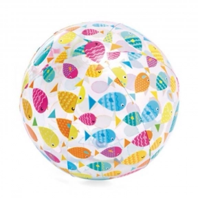 Надувний м'яч для пляжа 51 см Intex 59040 Яскраві рибки