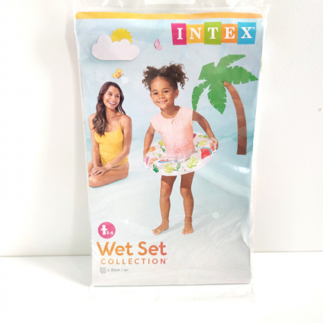 Круг надувний Intex 59230 Фрукти 3-6 років