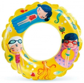 Круг надувной детский Девочки, Intex, 59242