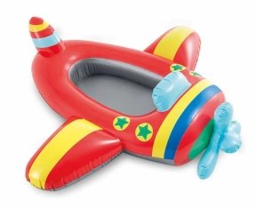 Дитячий надувний плотик Літачок, Intex 59380