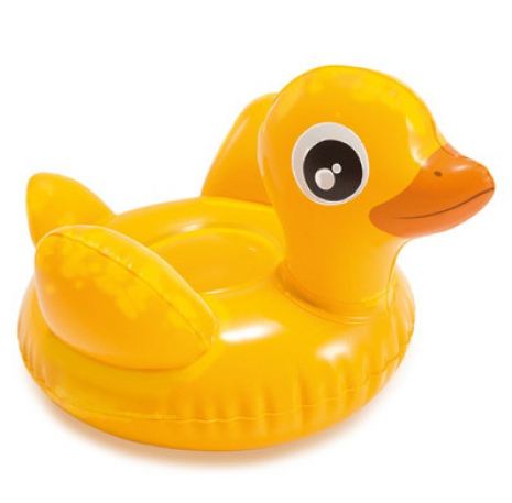 Надувна іграшка для пляжу / ванної кімнати Intex 59590 Качечка
