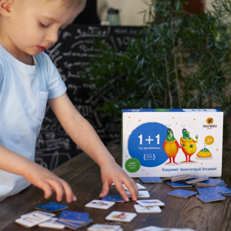 Настільна гра "1+1" від Така Мака. 60001-UA