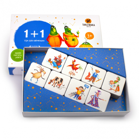Настільна гра "1+1" від Така Мака. 60001-UA