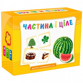 Развивающие пазлы "Часть и целое" Artos. 6205