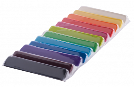 Пластилін Zibi 12 кол 6227  300г Kids Line ТРИКУТНИЙ