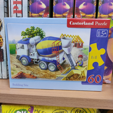 Пазл "Бетонозмішувач" (60 дет.) Castorland. 6373