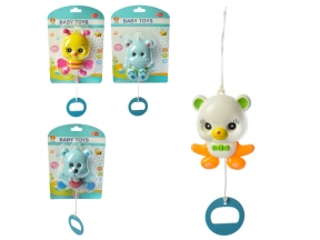 Підвіска на коляску музична з рухомими очима та елементами