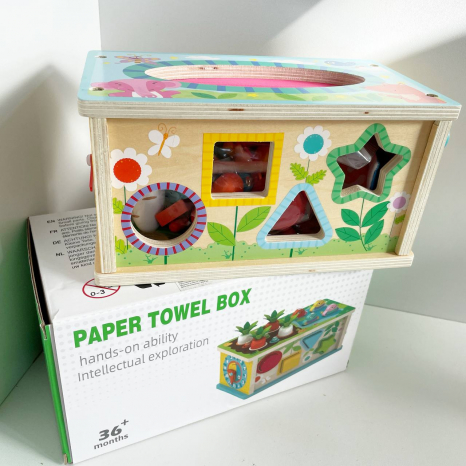 Деревянная магнитная рыбалка, сортер 65627