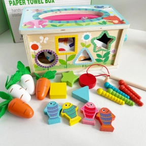 Дерев’яна магнітна риболовля, сортер 65627