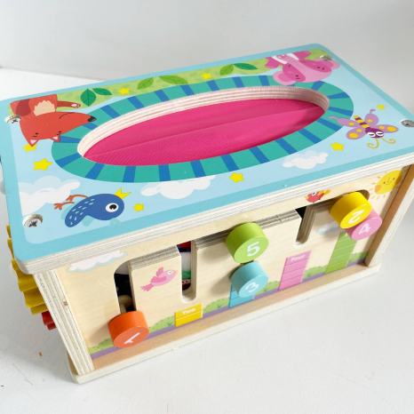 Деревянная магнитная рыбалка, сортер 65627