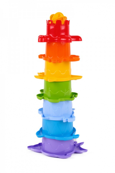 Игрушка "Пирамидка ТехноК". 6580