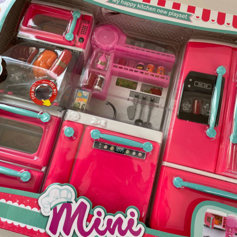 Іграшковий набір кухонний: плита, холодильник і мийка
