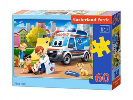 Пазл "Швидка допомога" (60 дет.) Castorland. 66193