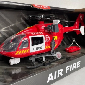 Іграшковий вертоліт з світловими-звуковми ефектами та рухомими елементами