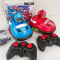 Набір машинок на р/к (2 машинки, 2 фігурки, 2 пульта) зі світловими ефектами Ejection Bumper Car 6670
