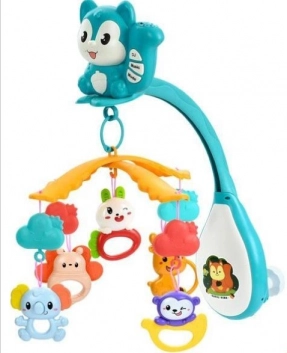 Карусель - мобіль на ліжко з тваринами