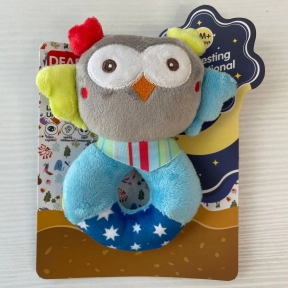 Брязкальце Совеня текстильне, на листі 688 M-33 /34/35/36/3