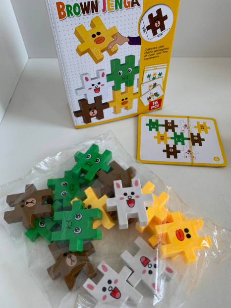 Настільна розвиваюча гра - балансир Зайчики 6886