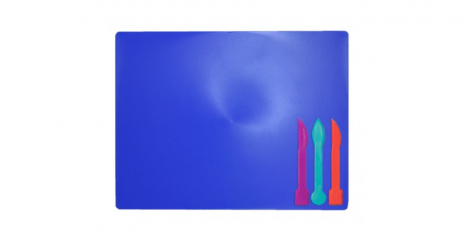 Дошка для пластиліну Zibi 6910-02 +3стека синя