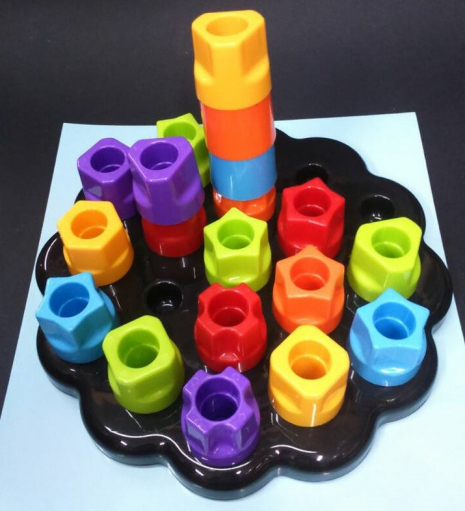 Мозаїка для малюків Гайки