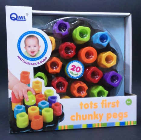 Мозаїка для малюків Гайки