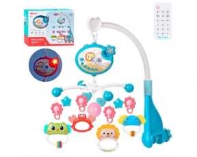 Дитяча карусель (мобіль) з прорізувачами та брязкальцями з дистанційним керуванням, 698-85