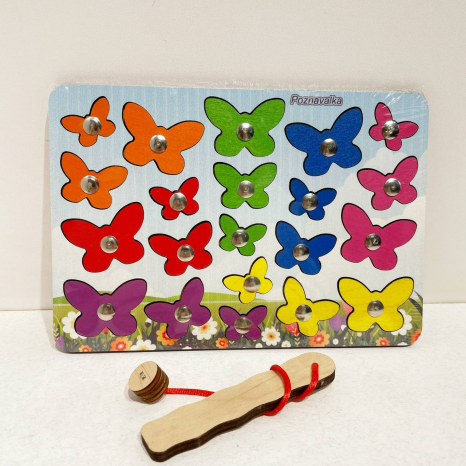 Злови метеликів міні рибалка Познавалка Poznavalka