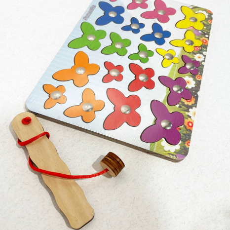 Злови метеликів міні рибалка Познавалка Poznavalka