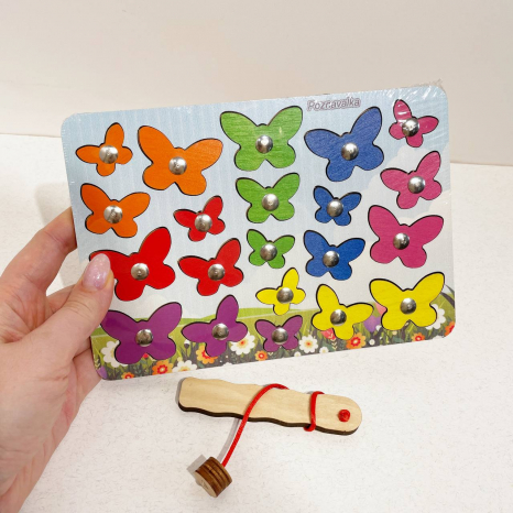 Злови метеликів міні рибалка Познавалка Poznavalka